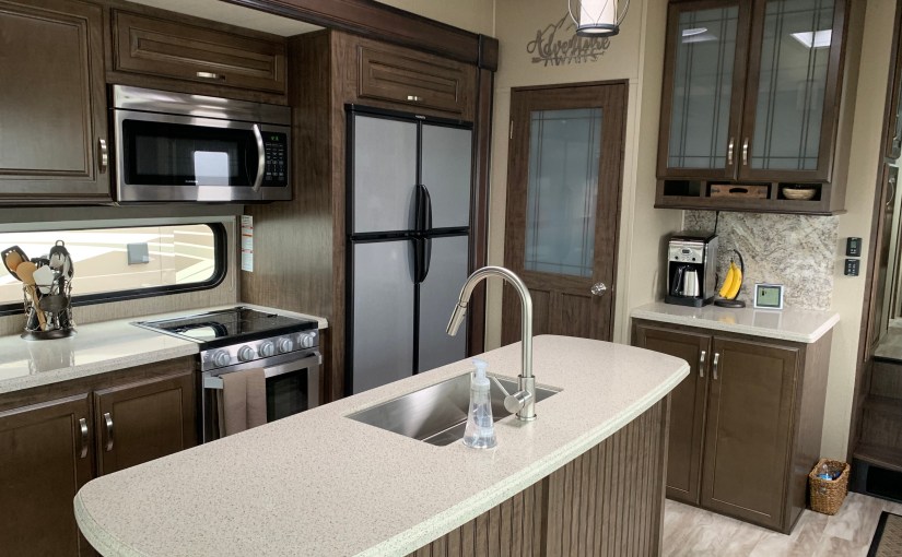 My RV Kitchen – Sort of Minimalist – Sort of Not.  My Favorite&nbsp;Must-Haves